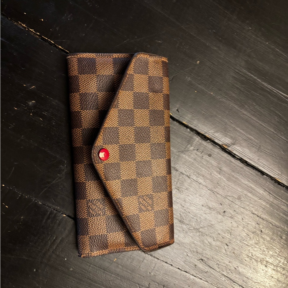 Louis Vuitton Brown Checkered Wallet